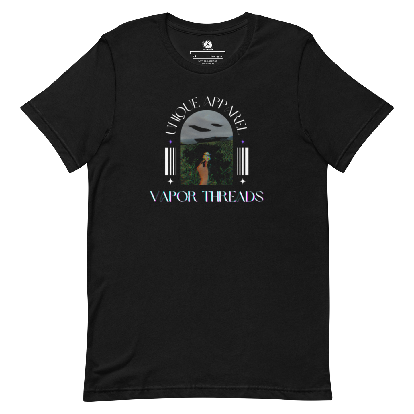 VT Unique Apparel T-Shirt in Black