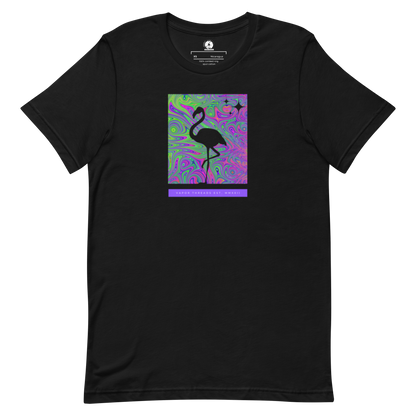 VT Mystical Flamingo T-Shirt in Black