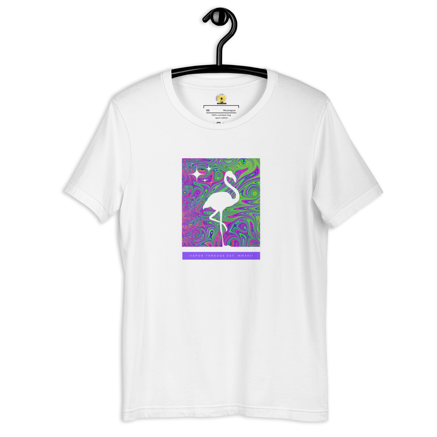 VT Mystical Flamingo T-Shirt in White