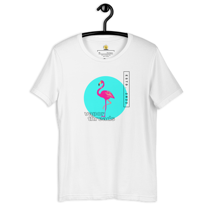 VT Flamingo Beach T-Shirt in White