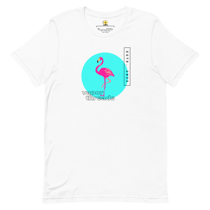 VT Flamingo Beach T-Shirt in White